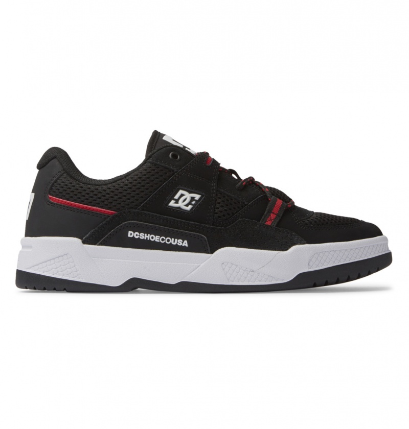 Basket DC Construct Shoes Noir Corail Homme | FDE-2269319