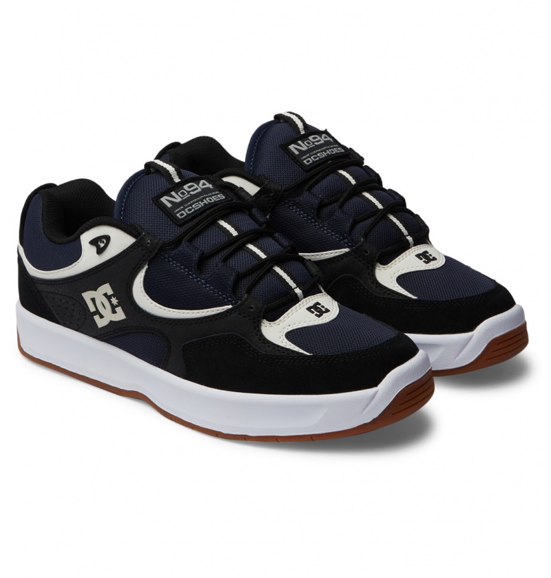 Basket DC Kalynx Zero Shoes Noir Noir Bleu Homme | FFB-8306209