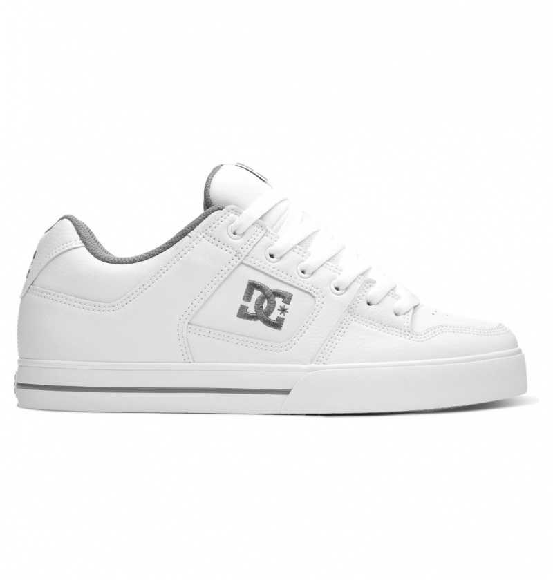 Basket DC Pure Shoes Blanche Blanche Homme | RDI-5067718