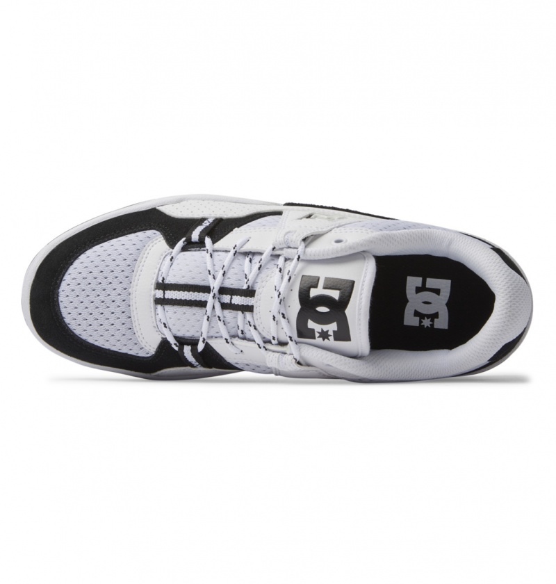 Basket DC Construct Shoes Noir Blanche Homme | QCH-2547705