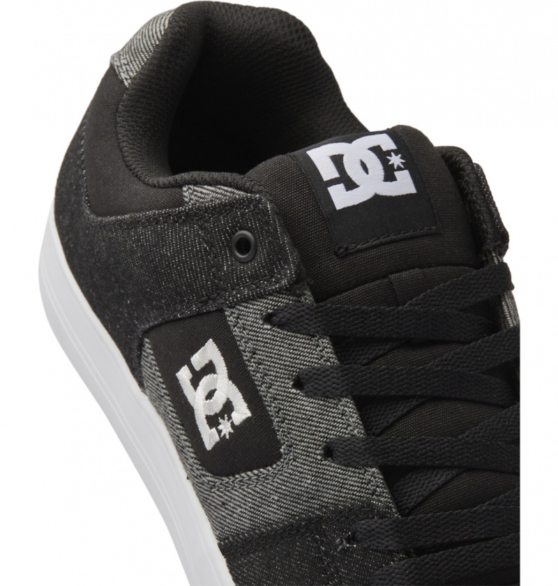 Basket DC Pure Shoes Noir Bleu Homme | ACV-2005067