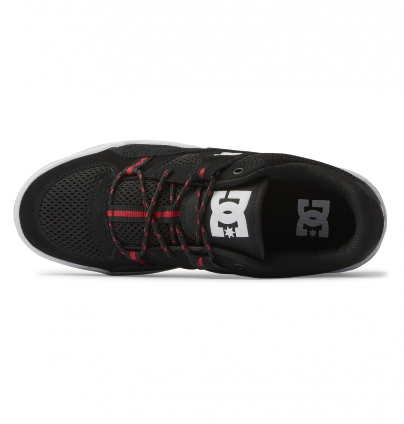 Basket DC Construct Shoes Noir Corail Homme | FDE-2269319