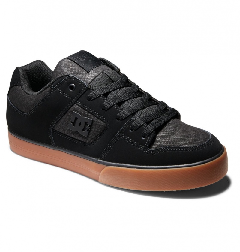 Basket DC Pure Shoes Noir Homme | EPP-5351798