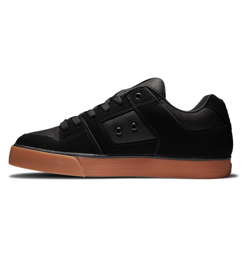 Basket DC Pure Shoes Noir Homme | EPP-5351798