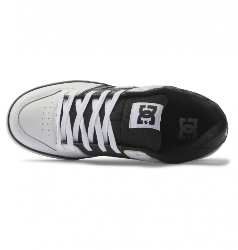 Basket DC Pure Shoes Noir Blanche Homme | TOX-2036888