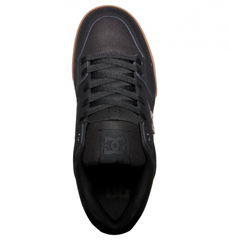 Basket DC Pure Shoes Noir Homme | EPP-5351798