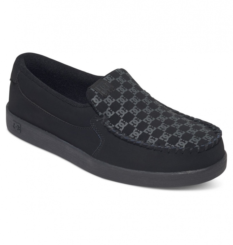 Basket DC Villain Slip-On Shoes Noir Homme | LQN-4455580