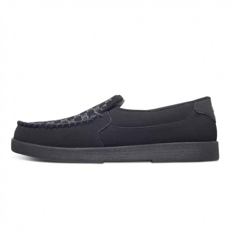 Basket DC Villain Slip-On Shoes Noir Homme | LQN-4455580