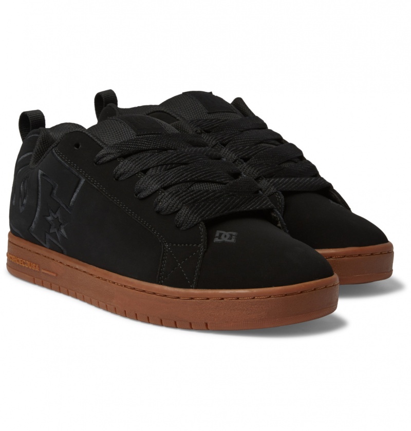 Basket DC Court Graffik Shoes Noir Homme | ROM-8602480