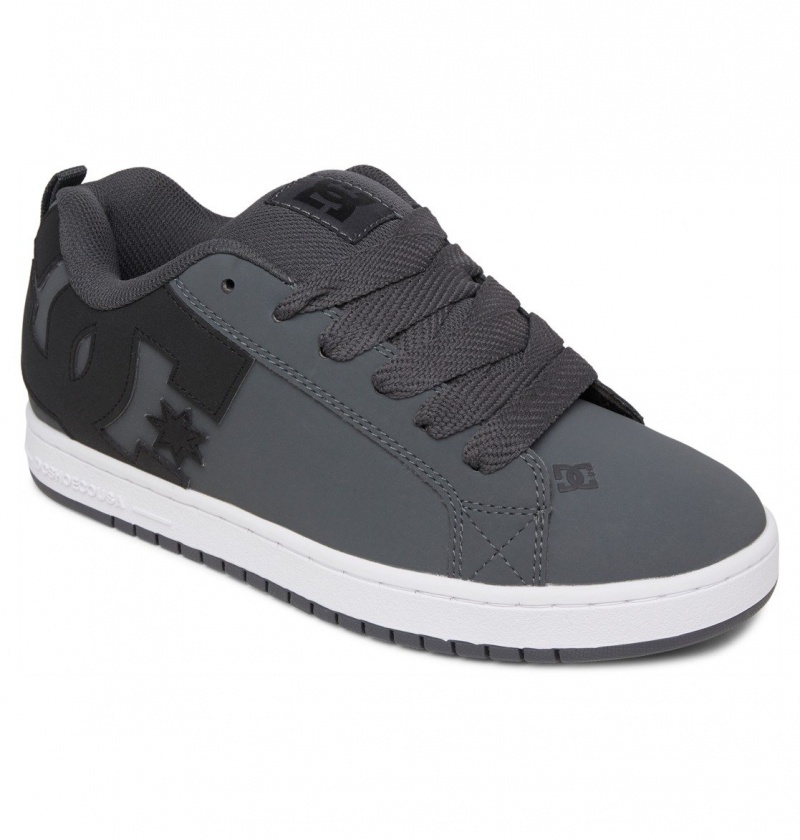 Basket DC Court Graffik Shoes Grise Noir Blanche Homme | DPT-8103273