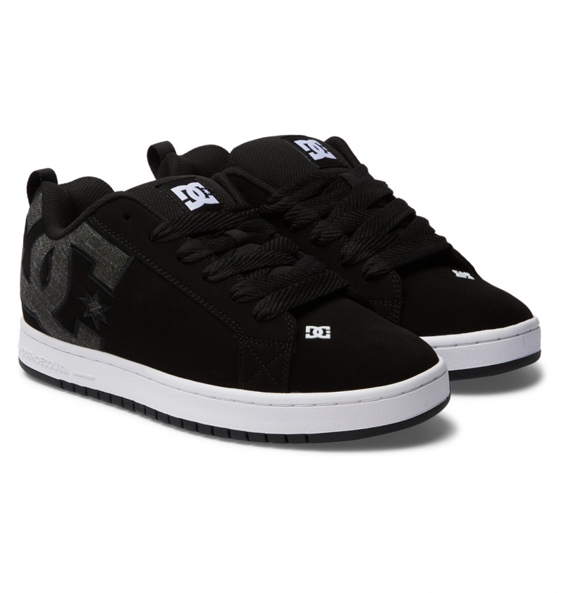 Basket DC Court Graffik Shoes Noir Homme | DZJ-9822501