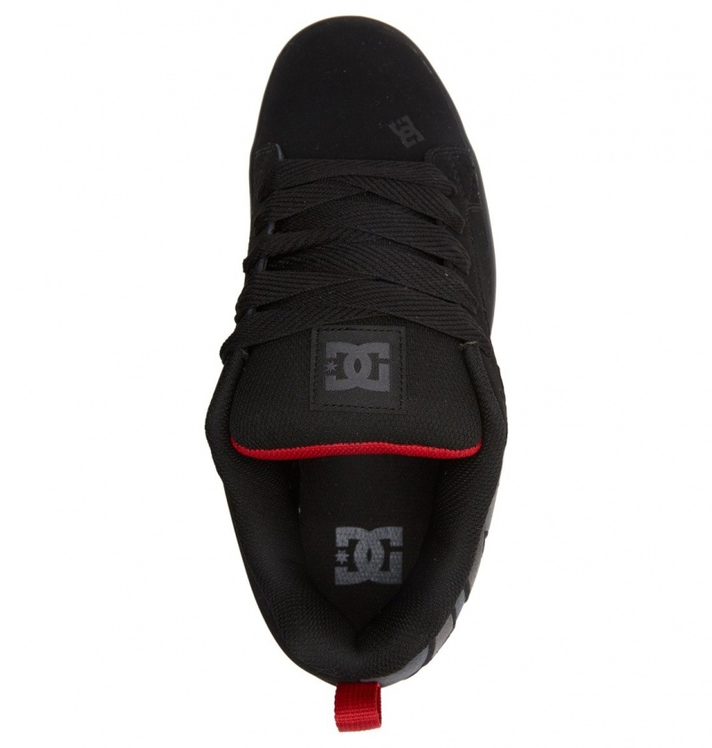 Basket DC Court Graffik Shoes Noir Grise Rouge Homme | QNR-0251578