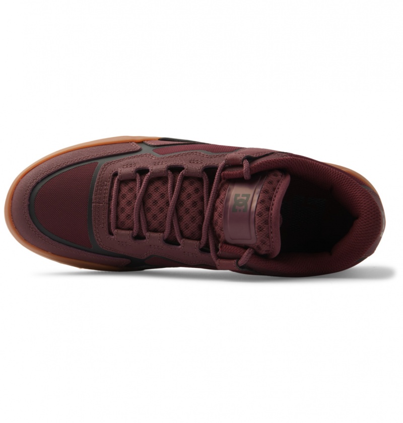 Basket DC Metric Shoes Bordeaux Homme | EOL-6887299