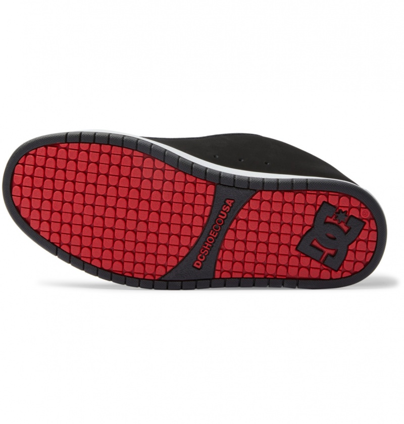 Basket DC Court Graffik Shoes Noir Blanche Rouge Homme | AID-5746018