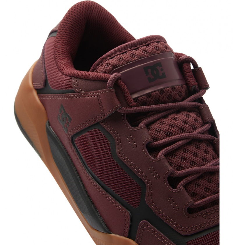 Basket DC Metric Shoes Bordeaux Homme | EOL-6887299