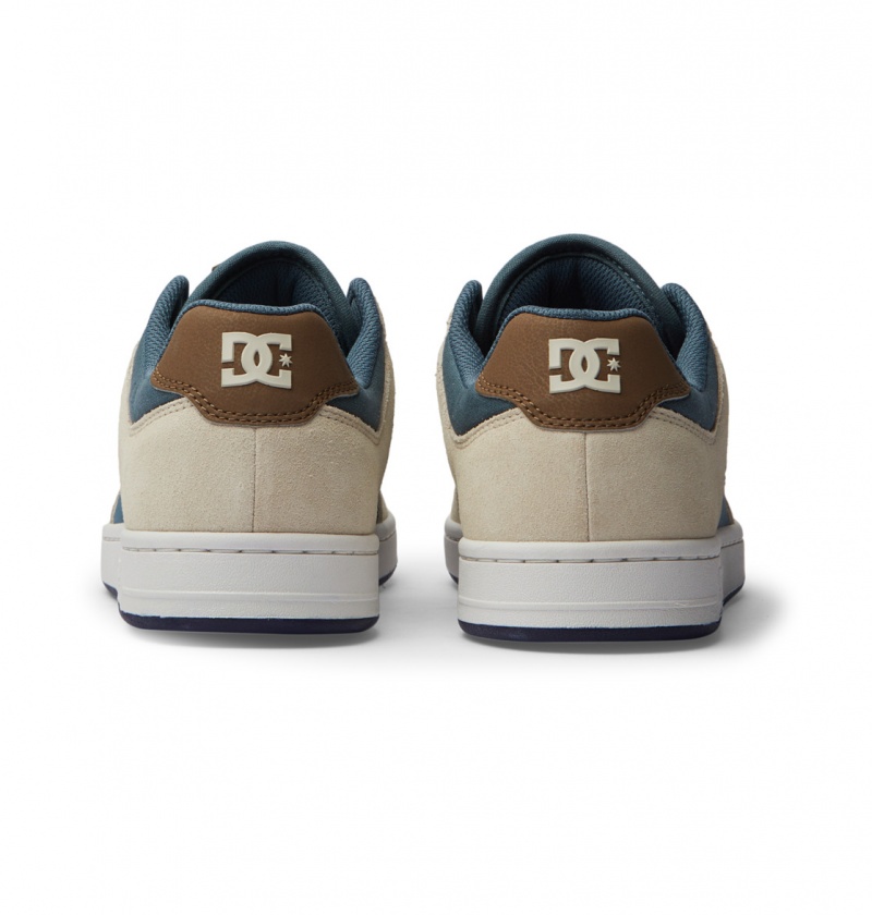 Basket DC Manteca 4 Shoes Grise Bleu Blanche Homme | PKG-2400741