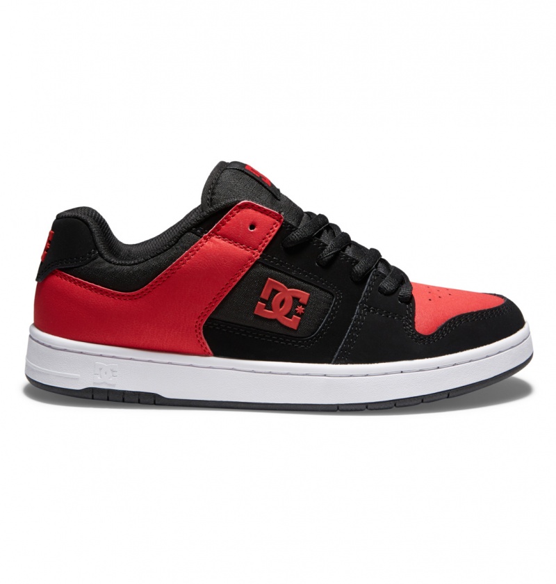 Basket DC Manteca 4 Shoes Noir Rouge Homme | BAH-5131219