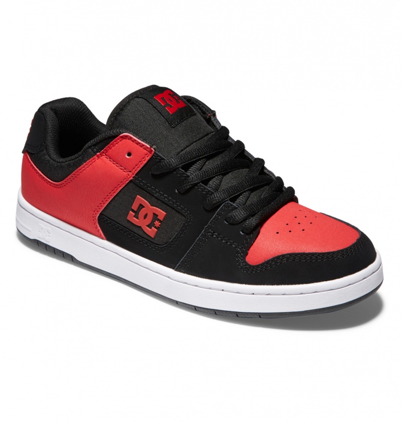 Basket DC Manteca 4 Shoes Noir Rouge Homme | BAH-5131219