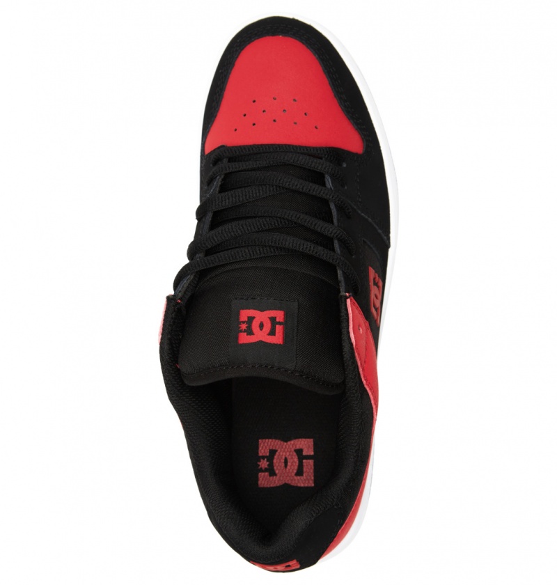 Basket DC Manteca 4 Shoes Noir Rouge Homme | BAH-5131219