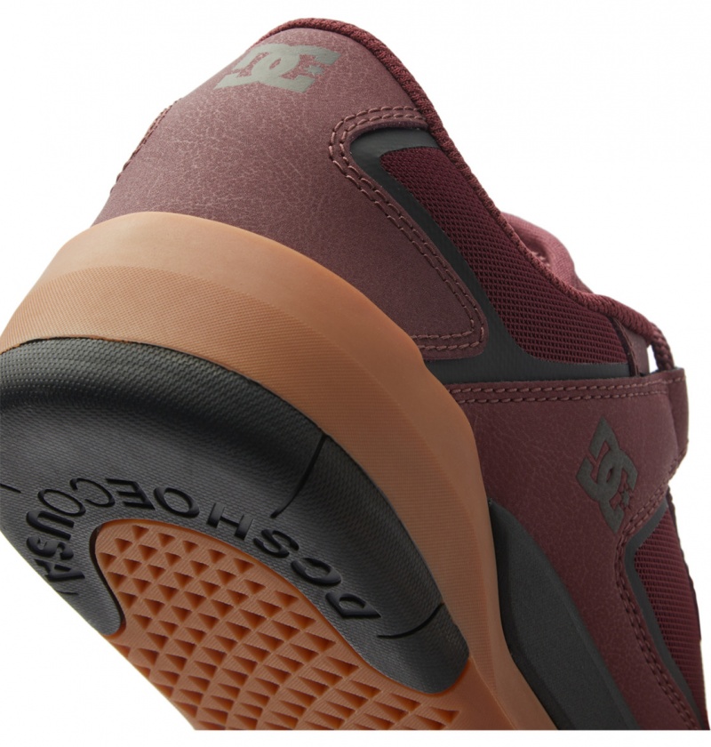 Basket DC Metric Shoes Bordeaux Homme | EOL-6887299