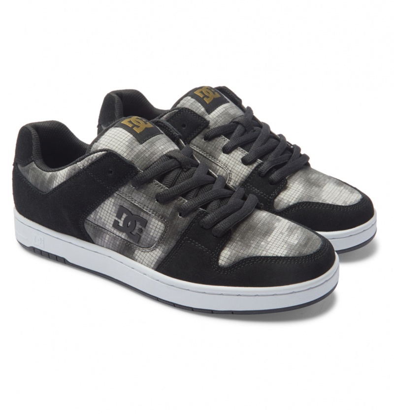 Basket DC Manteca 4 Shoes Noir Camouflage Homme | QSF-5916762