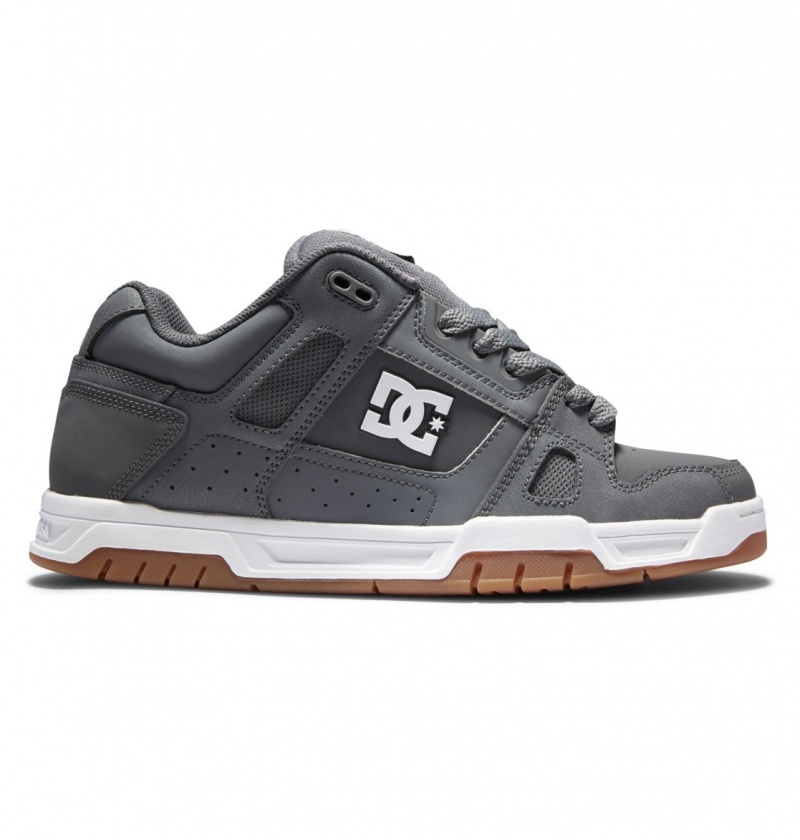 Basket DC Stag Shoes Grise Homme | GKG-2325661