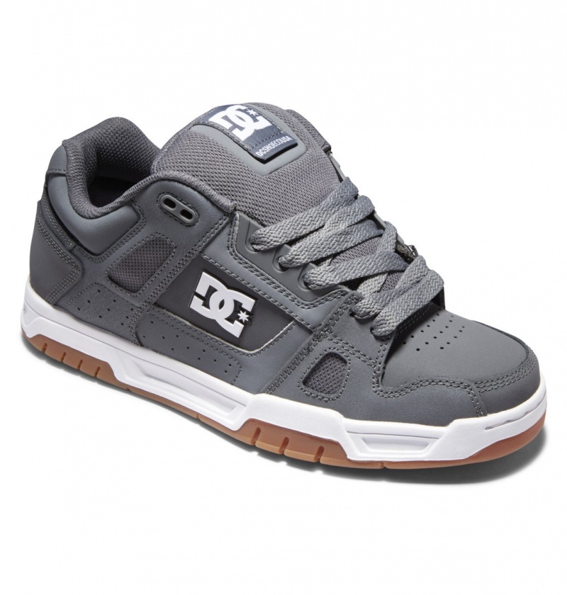 Basket DC Stag Shoes Grise Homme | GKG-2325661