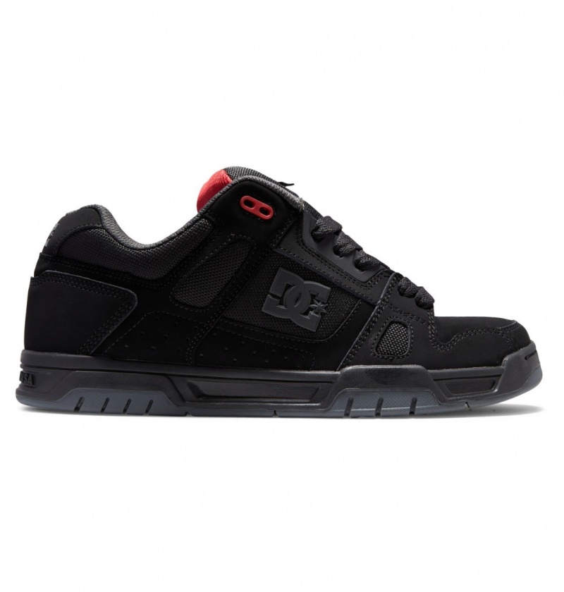 Basket DC Stag Shoes Noir Grise Rouge Homme | LSY-9065720