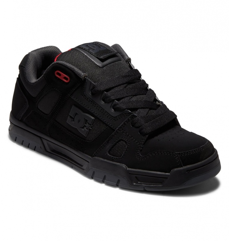 Basket DC Stag Shoes Noir Grise Rouge Homme | LSY-9065720