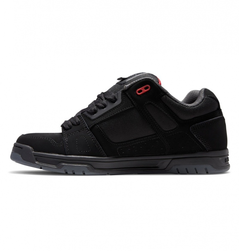 Basket DC Stag Shoes Noir Grise Rouge Homme | LSY-9065720