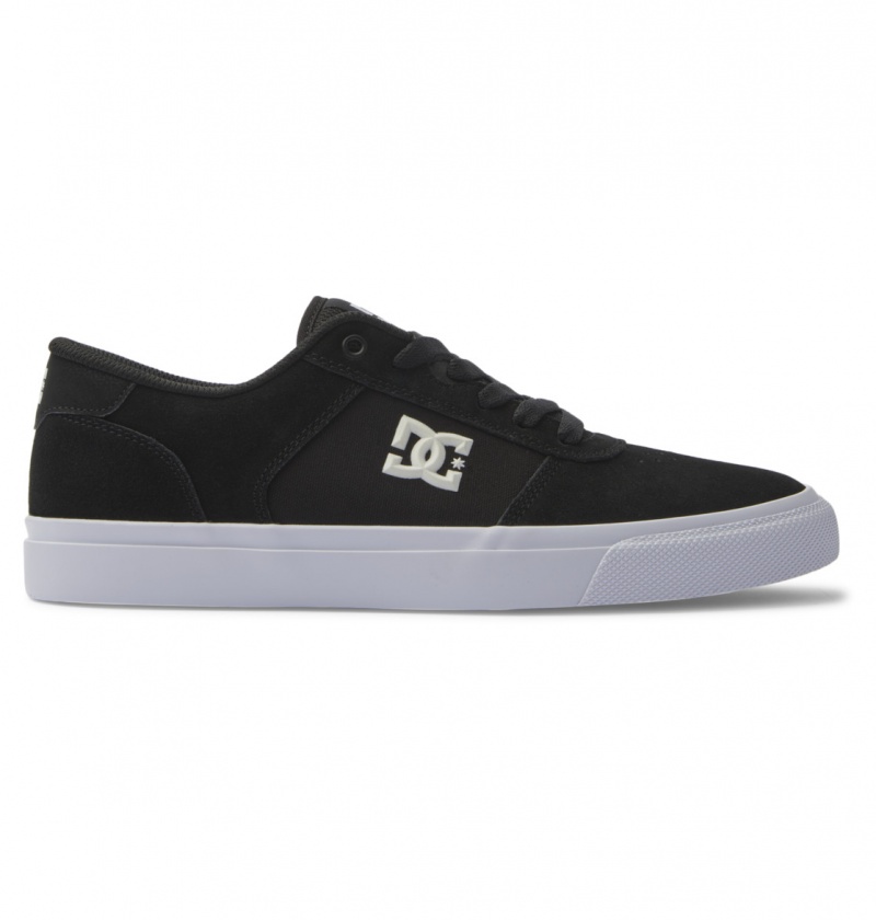 Basket DC Teknic Shoes Noir Blanche Homme | STH-4819399