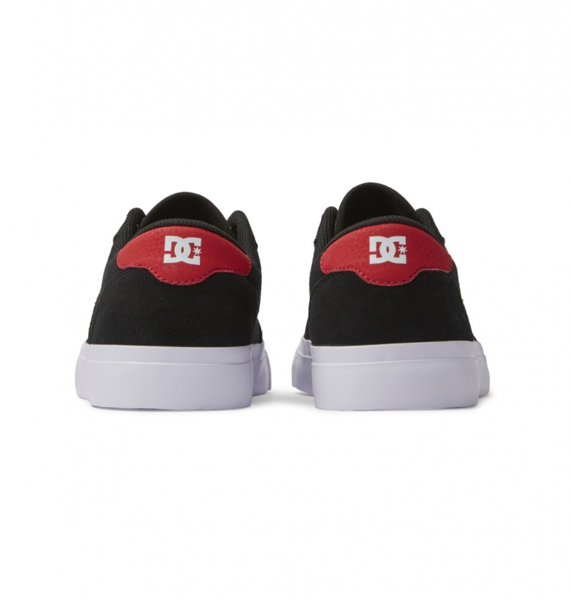 Basket DC Teknic Shoes Noir Rouge Homme | JXB-3338913