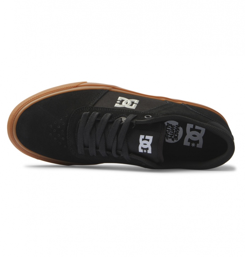 Basket DC Teknic Shoes Noir Homme | UWK-0404821