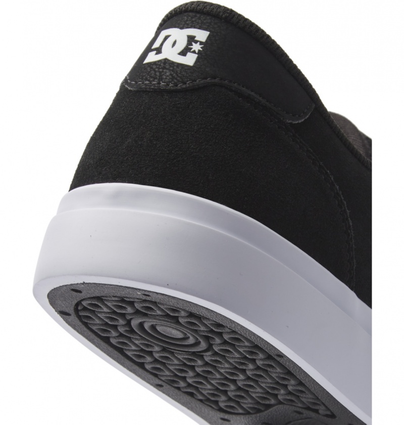 Basket DC Teknic Shoes Noir Blanche Homme | STH-4819399