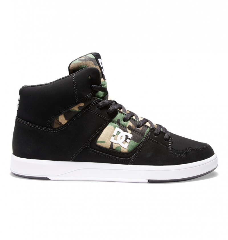 Basket DC DC Cure High-Top Shoes Noir Camouflage Homme | WZO-7313455