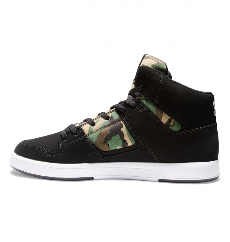 Basket DC DC Cure High-Top Shoes Noir Camouflage Homme | WZO-7313455