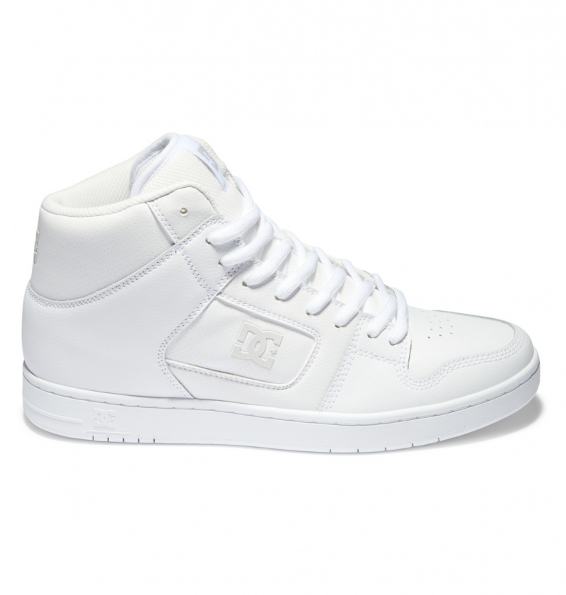 Basket DC Manteca 4 HI Shoes Blanche Blanche Homme | NXC-2453670