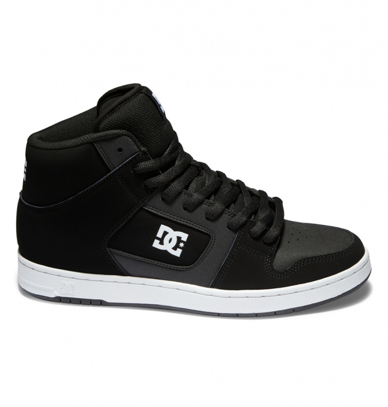 Basket DC Manteca 4 HI Shoes Noir Blanche Homme | XXK-6536912