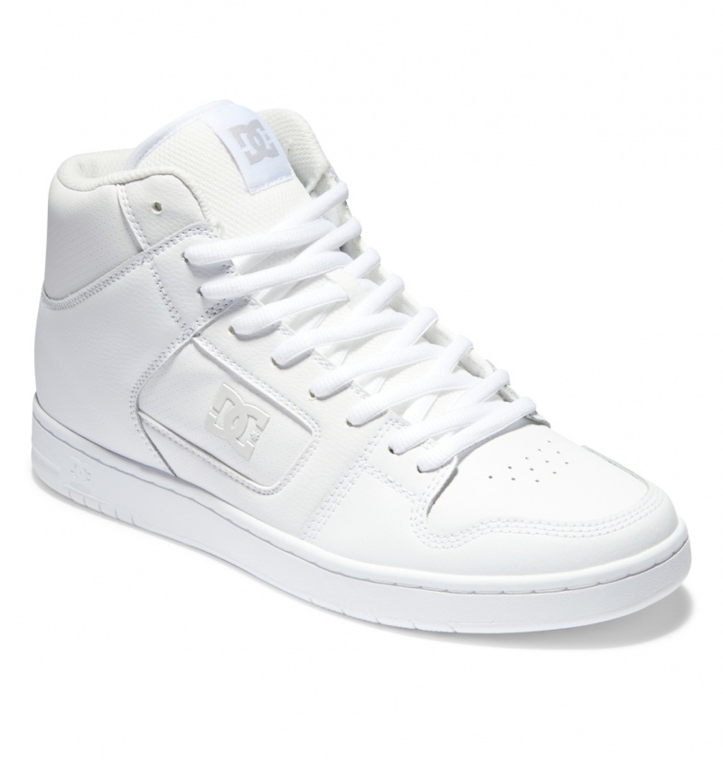 Basket DC Manteca 4 HI Shoes Blanche Blanche Homme | NXC-2453670