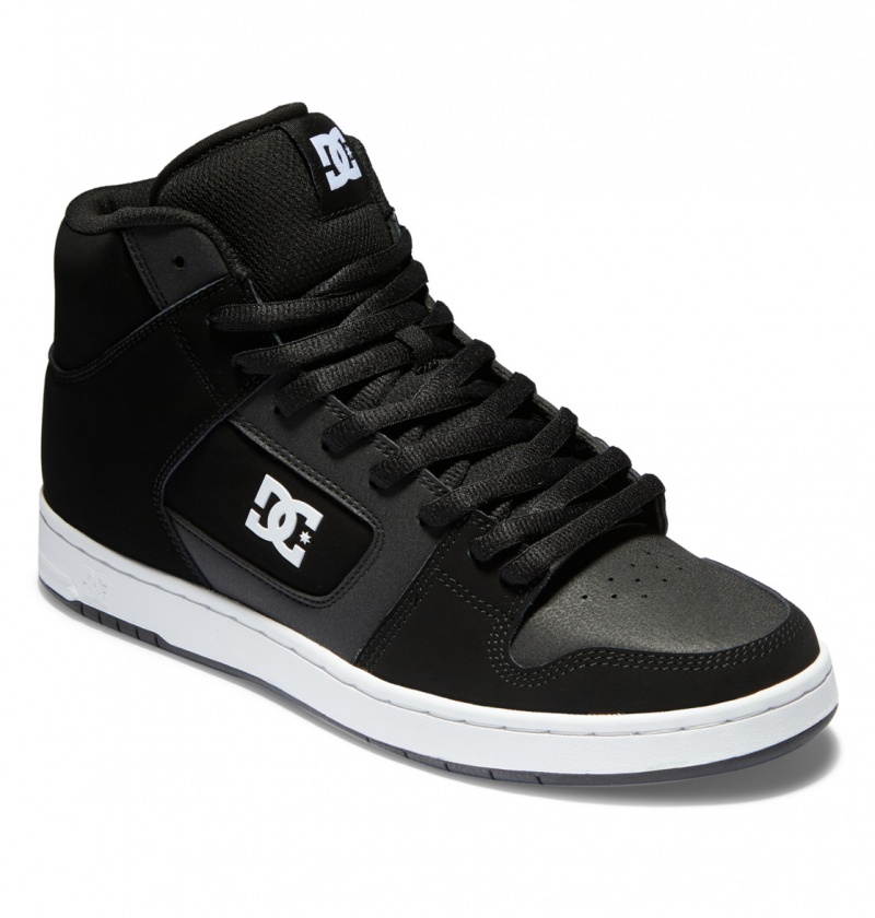 Basket DC Manteca 4 HI Shoes Noir Blanche Homme | XXK-6536912