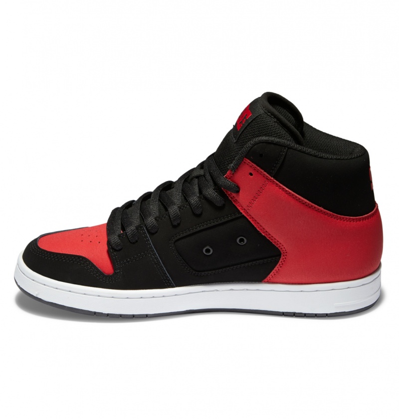 Basket DC Manteca 4 HI Shoes Noir Rouge Homme | HEC-3738273