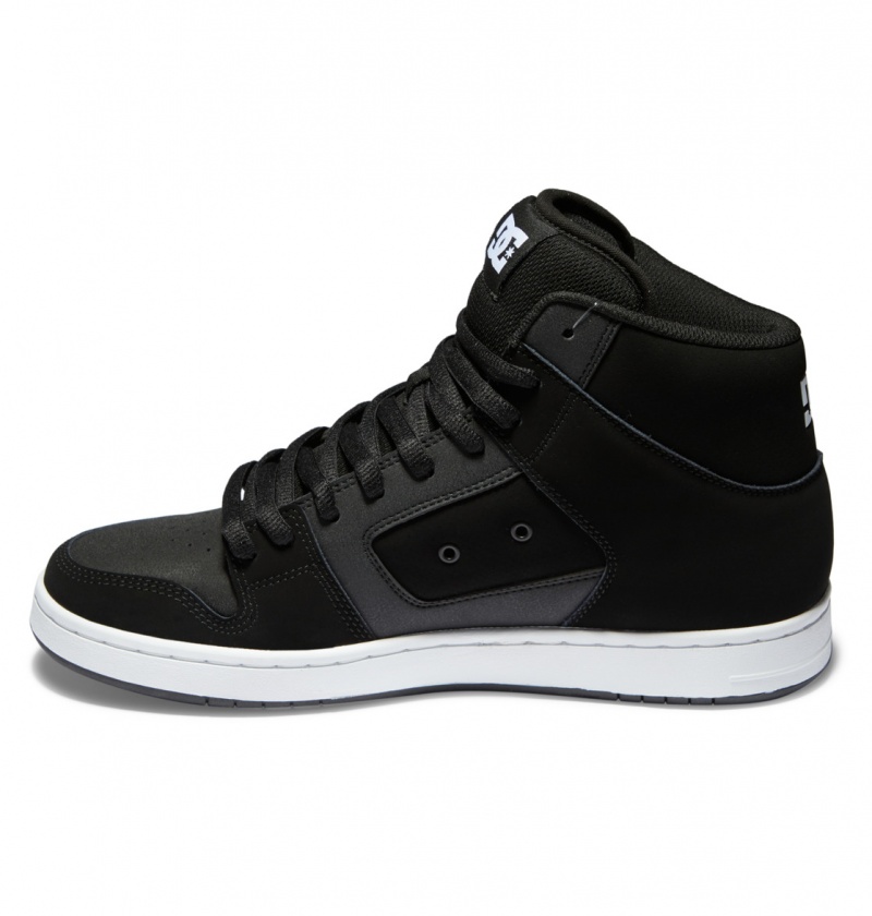 Basket DC Manteca 4 HI Shoes Noir Blanche Homme | XXK-6536912