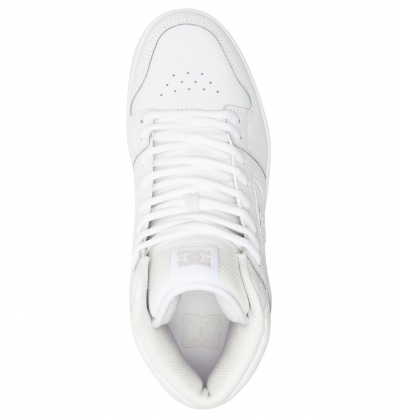 Basket DC Manteca 4 HI Shoes Blanche Blanche Homme | NXC-2453670