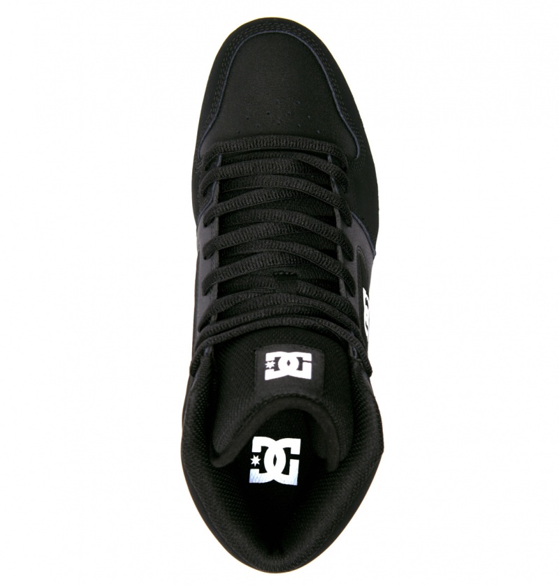 Basket DC Manteca 4 HI Shoes Noir Blanche Homme | XXK-6536912