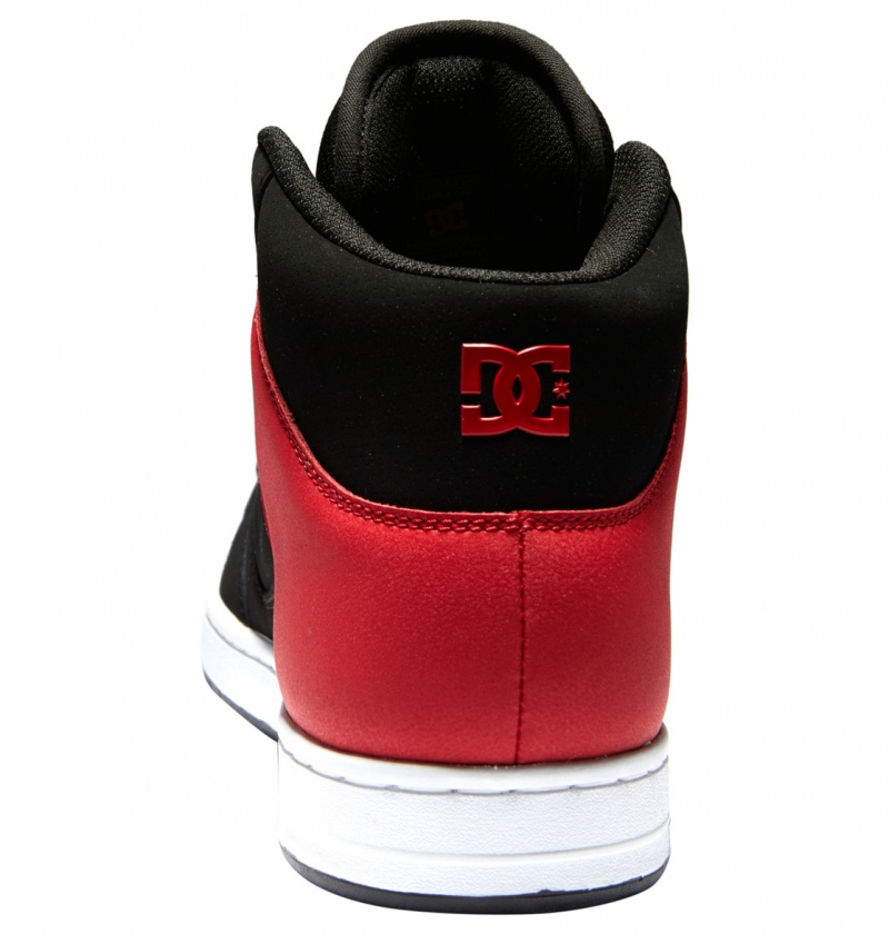 Basket DC Manteca 4 HI Shoes Noir Rouge Homme | HEC-3738273