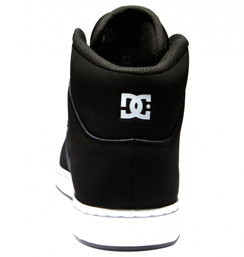 Basket DC Manteca 4 HI Shoes Noir Blanche Homme | XXK-6536912