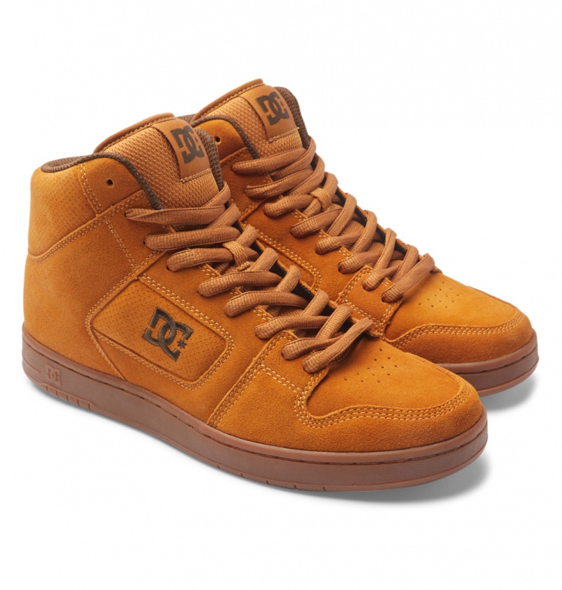 Basket DC Manteca 4 HI Shoes Marron Chocolat Homme | MKY-6498420