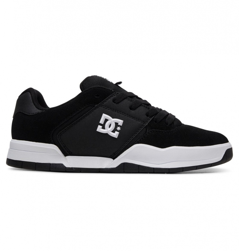 Basket DC Central Shoes Noir Blanche Homme | EGW-8502361