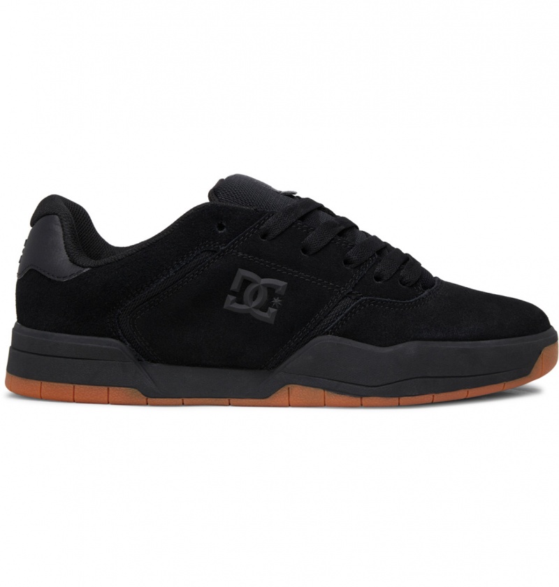 Basket DC Central Shoes Noir Noir Homme | XUF-7053737