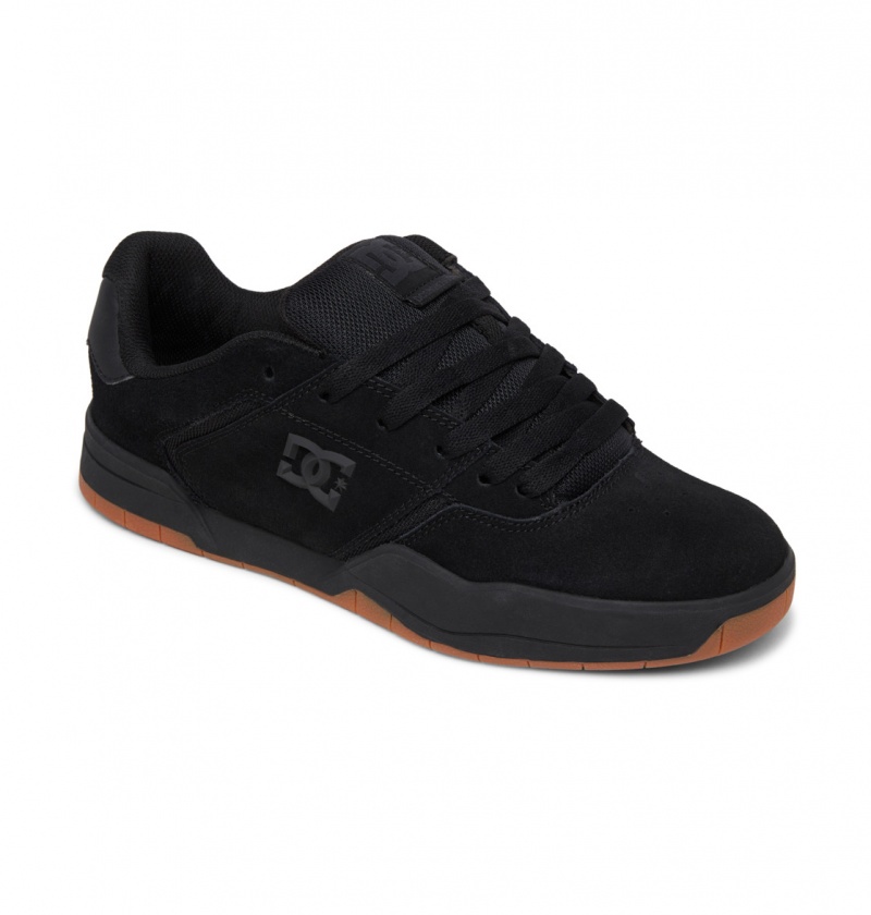 Basket DC Central Shoes Noir Noir Homme | XUF-7053737